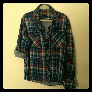 Civilianaire plaid shirt